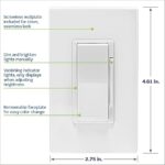 Leviton Decora Smart Dimmer Switch, Wi-Fi 2nd Gen - Image 2