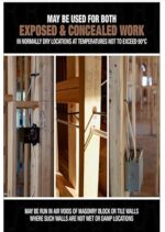 Southwire Romex Brand Simpull Solid Indoor 14/2 W/G NMB Cable 50ft coil - Image 3