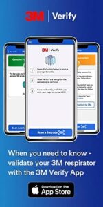 3M Particulate Respirator Lightweight with Cushioning Nose Foam - Image 2