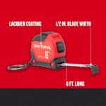 CRAFTSMAN Keychain Tape Measure, 6 FT (CMHT37106G) - Image 3