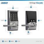 Schlage FE789WB CEN 625 LAT Encode WiFi Latitude Lever Smart Lock - Image 3