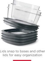Rubbermaid 28-Piece Clear/Grey Food Storage Containers - Image 2