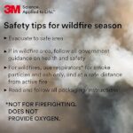 3M 8511 Particulate Disposable Respirator, N95, Pack of 80, NIOSH APPROVED - Image 3