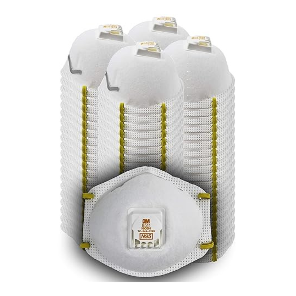 Untitled-design-2025-04-21T175413.656.png 3M 8511 Particulate Disposable Respirator, N95, Pack of 80, NIOSH APPROVED - Image 1