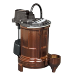 Liberty Pumps 257 pump, gray, 1-1/2"