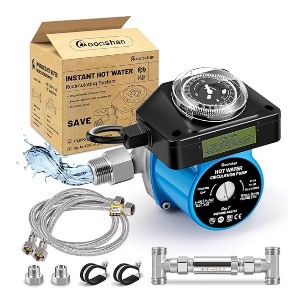 Untitled-design-2025-04-21T191052.882.png Instant Hot Water Recirculating Pump with 304 Stainless Steel Sensor Valve - Image 1
